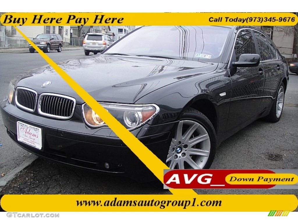 Black Sapphire Metallic BMW 7 Series