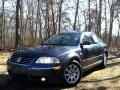 2002 Blue Anthracite Pearl Volkswagen Passat GLS V6 Sedan  photo #3