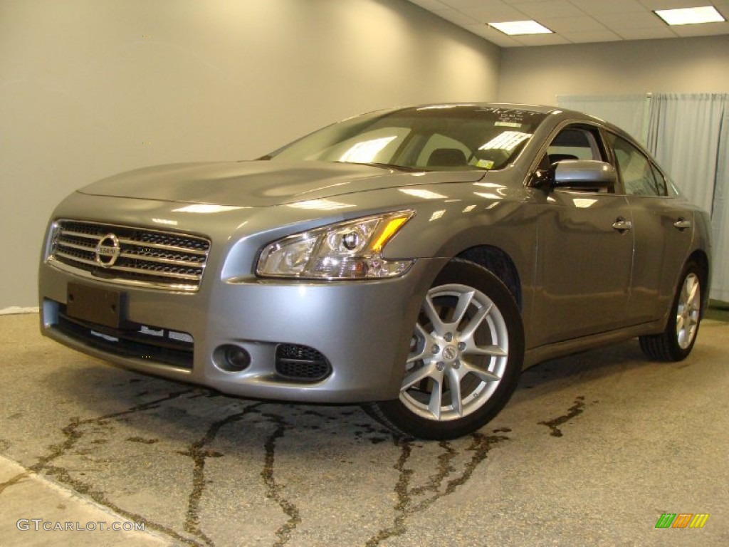 2010 Maxima 3.5 SV - Ocean Gray / Charcoal photo #1