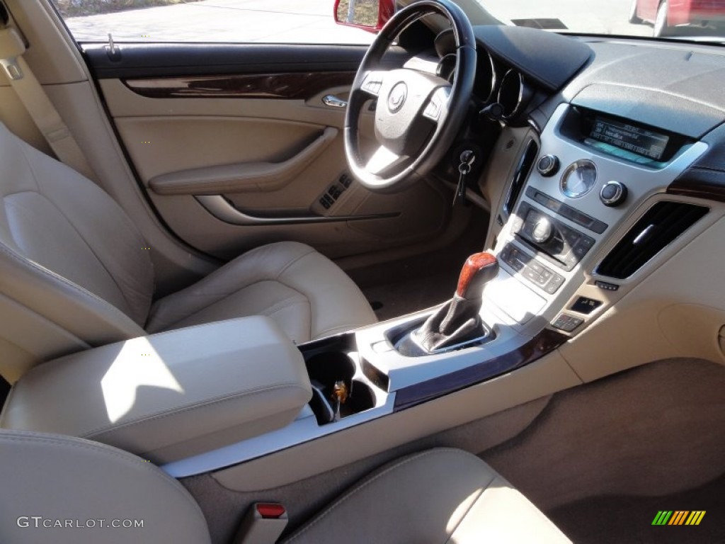 2011 CTS 3.0 Sedan - Crystal Red Tintcoat / Cashmere/Cocoa photo #19