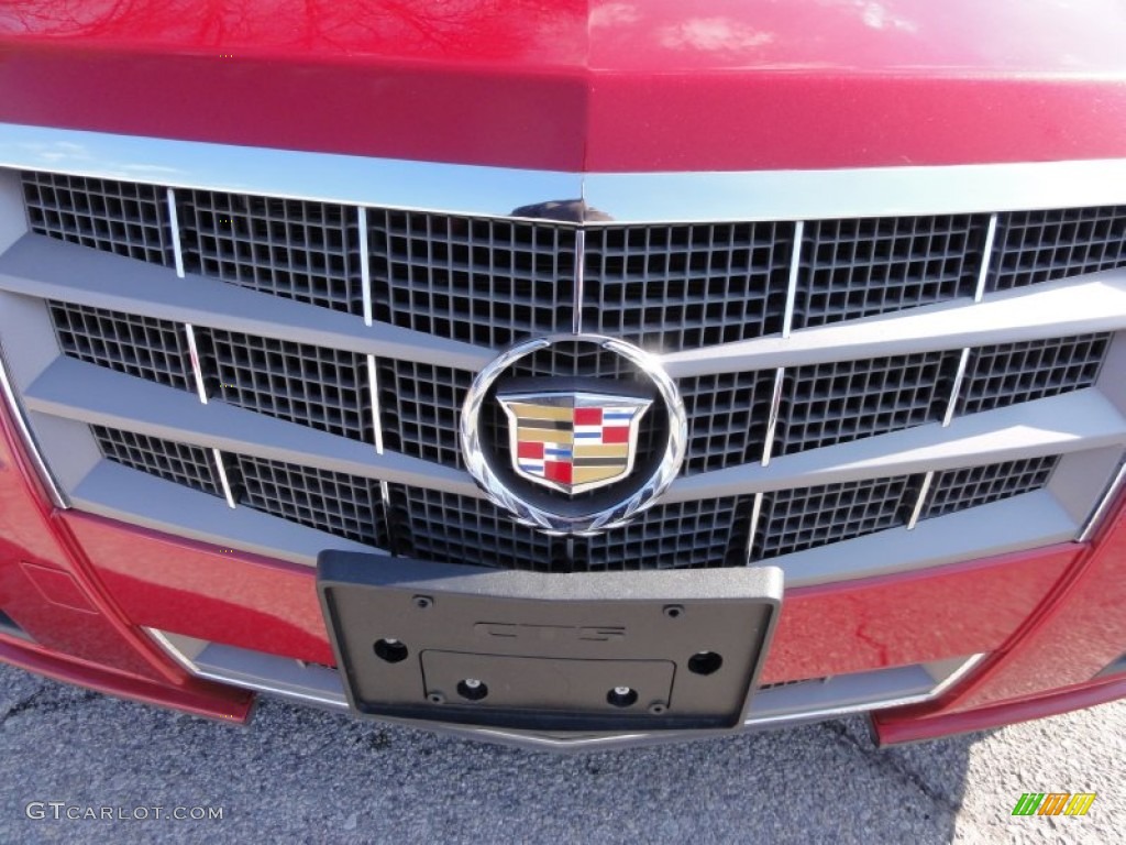2011 CTS 3.0 Sedan - Crystal Red Tintcoat / Cashmere/Cocoa photo #27