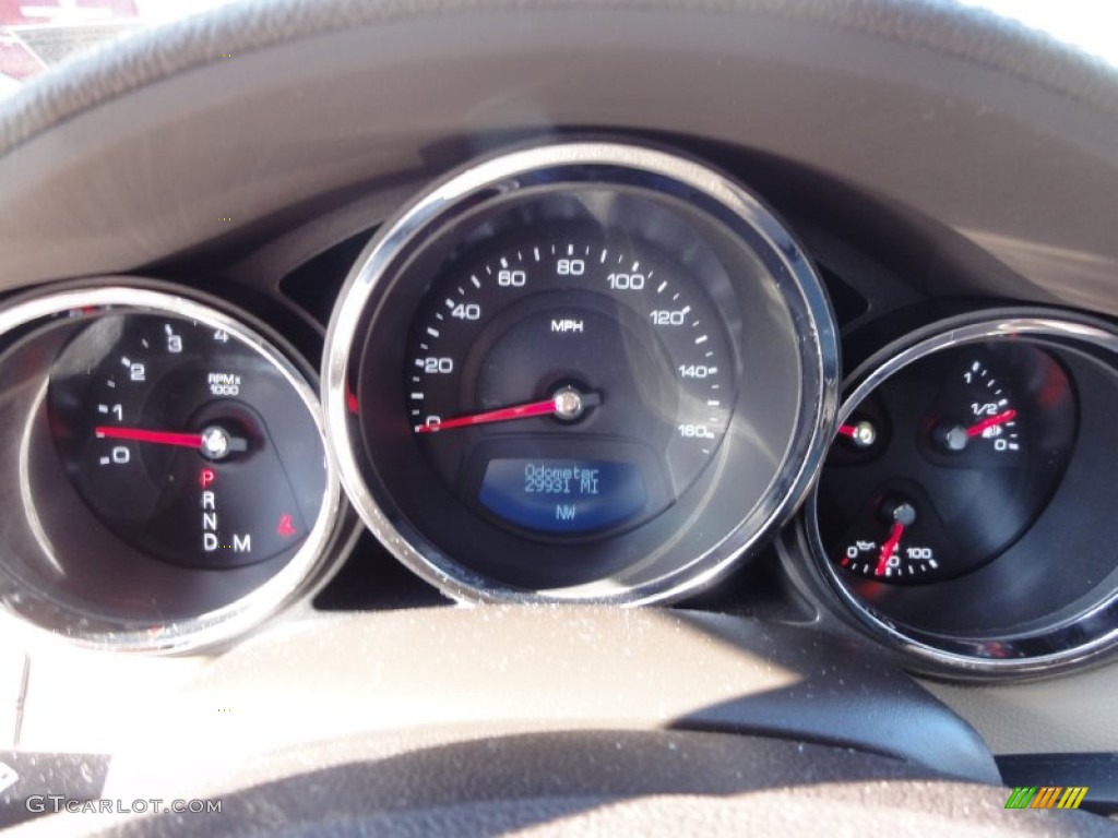 2011 CTS 3.0 Sedan - Crystal Red Tintcoat / Cashmere/Cocoa photo #33