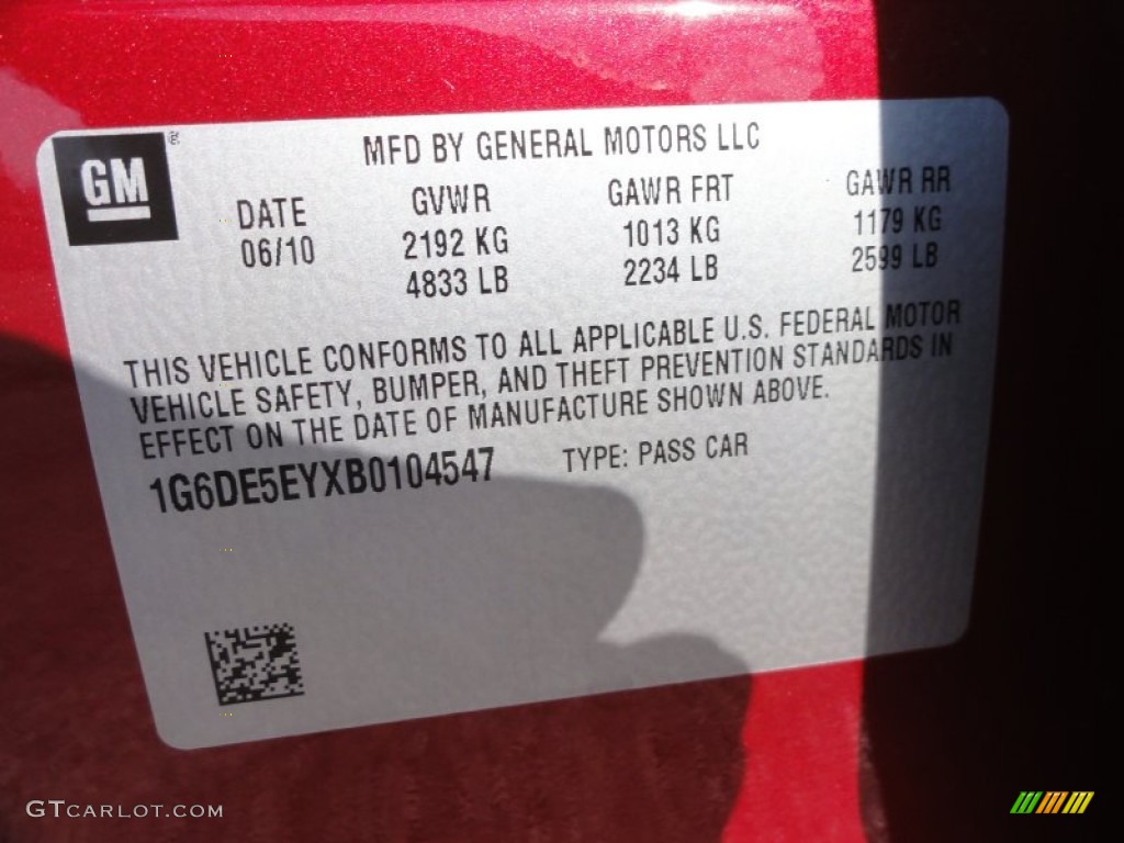 2011 CTS 3.0 Sedan - Crystal Red Tintcoat / Cashmere/Cocoa photo #35