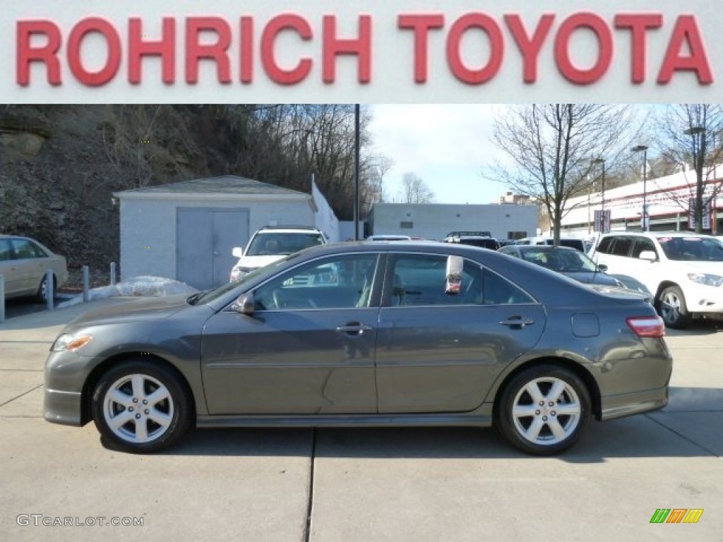 2007 Camry SE V6 - Magnetic Gray Metallic / Ash photo #1