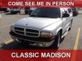 Bright Silver Metallic 2001 Dodge Dakota Sport Club Cab