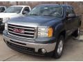 Stealth Gray Metallic - Sierra 1500 SLE Extended Cab 4x4 Photo No. 1