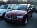 2012 Deep Cherry Red Crystal Pearl Jeep Compass Limited 4x4  photo #1