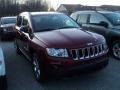 2012 Deep Cherry Red Crystal Pearl Jeep Compass Limited 4x4  photo #3