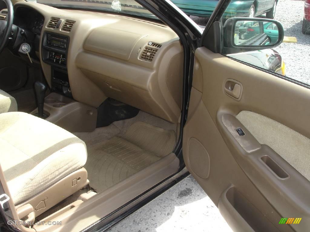 1998 Protege DX - Brilliant Black / Beige photo #11