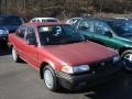 1992 Red Pearl Metallic Toyota Corolla Sedan  photo #3