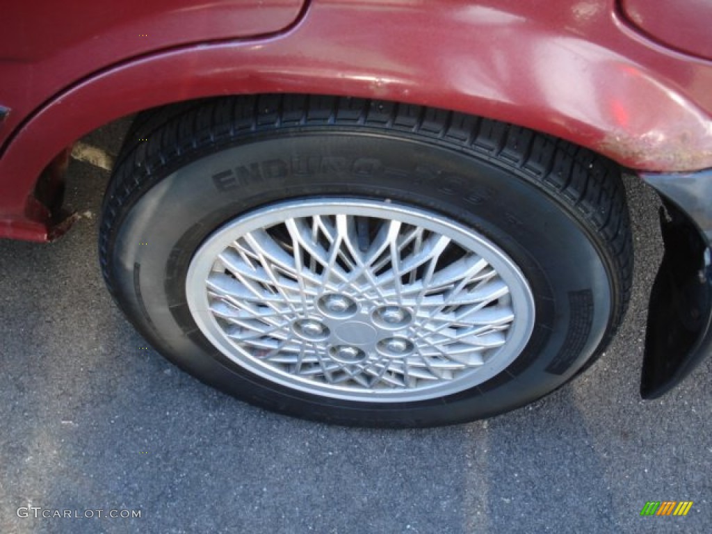 1992 Corolla Sedan - Red Pearl Metallic / Gray photo #7