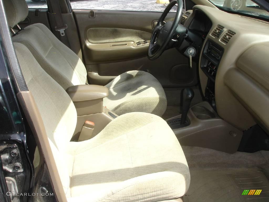 1998 Protege DX - Brilliant Black / Beige photo #12