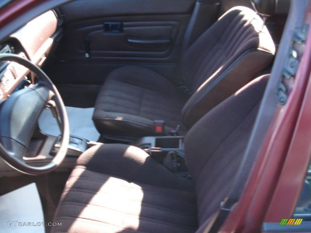 1992 Corolla Sedan - Red Pearl Metallic / Gray photo #9