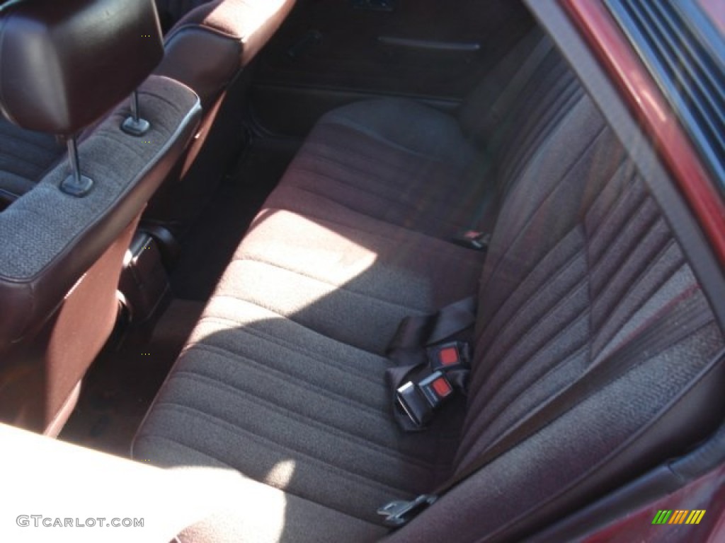 1992 Corolla Sedan - Red Pearl Metallic / Gray photo #11