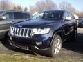 2012 True Blue Pearl Jeep Grand Cherokee Overland 4x4  photo #1