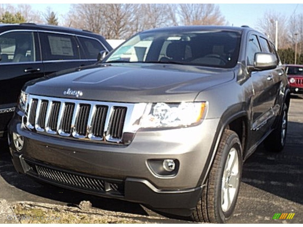 2012 Grand Cherokee Laredo X Package 4x4 - Mineral Gray Metallic / Black photo #1