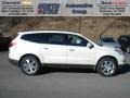 2012 White Diamond Tricoat Chevrolet Traverse LT AWD  photo #1