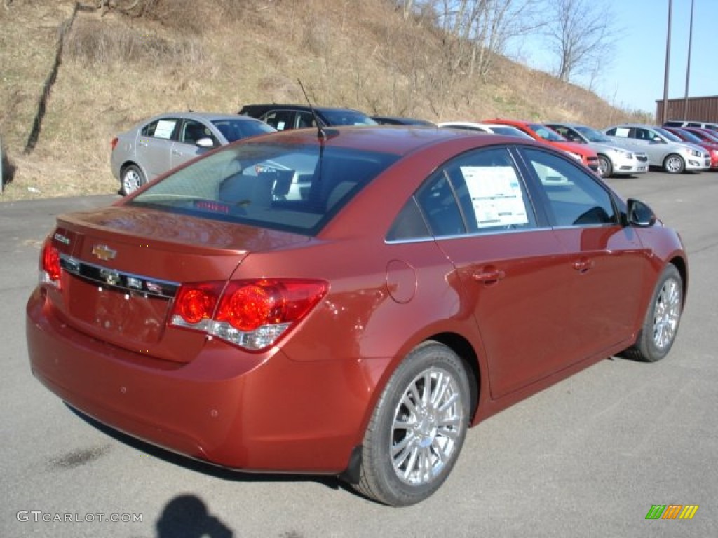 Autumn Red Metallic 2012 Chevrolet Cruze Eco Exterior Photo #61246049