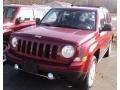 Deep Cherry Red Crystal Pearl 2012 Jeep Patriot Limited 4x4