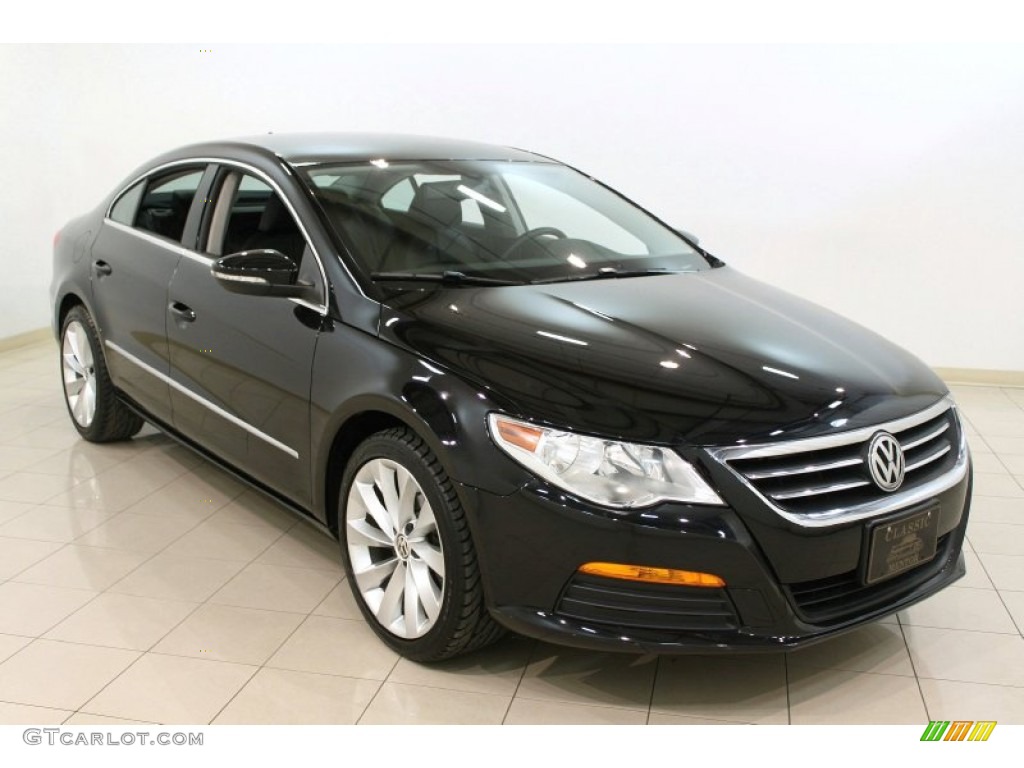 Deep Black Metallic 2011 Volkswagen CC Sport Exterior Photo #61247408