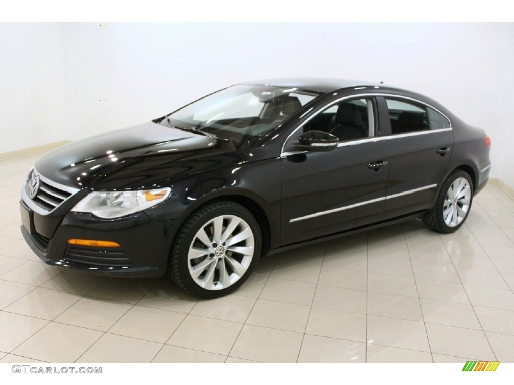 Deep Black Metallic 2011 Volkswagen CC Sport Exterior Photo #61247426