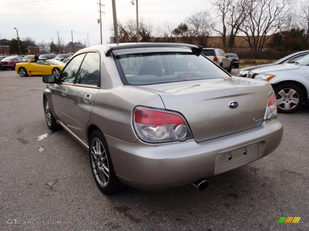 2006 Impreza 2.5i Sedan - Steel Gray Metallic / Anthracite Black photo #5