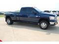 2008 Patriot Blue Pearl Dodge Ram 3500 Big Horn Edition Quad Cab 4x4 Dually  photo #12