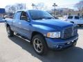 2004 Atlantic Blue Pearl Dodge Ram 1500 Laramie Quad Cab 4x4  photo #6