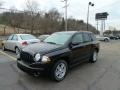 Brilliant Black Crystal Pearl 2009 Jeep Compass Sport 4x4