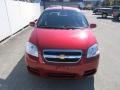 2010 Sport Red Chevrolet Aveo LT Sedan  photo #4