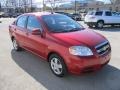 2010 Sport Red Chevrolet Aveo LT Sedan  photo #5