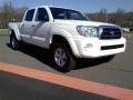 Super White 2008 Toyota Tacoma V6 SR5 Double Cab 4x4