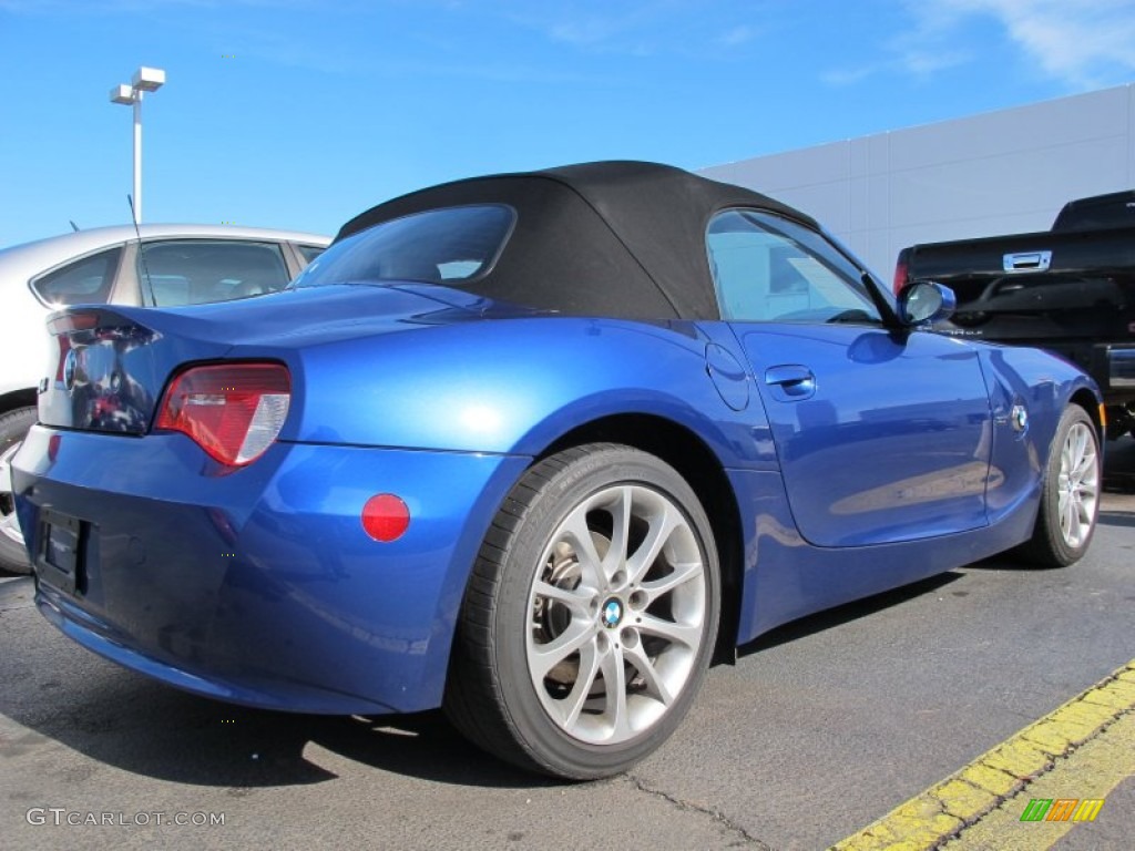 Montego Blue Metallic 2007 BMW Z4 3.0i Roadster Exterior Photo #61250744