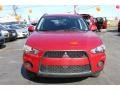 2010 Rally Red Metallic Mitsubishi Outlander ES  photo #19