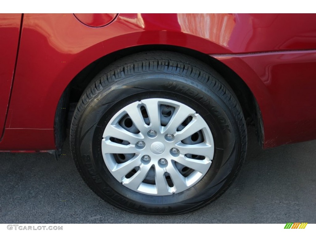 2011 Sedona LX - Claret Red / Gray photo #9