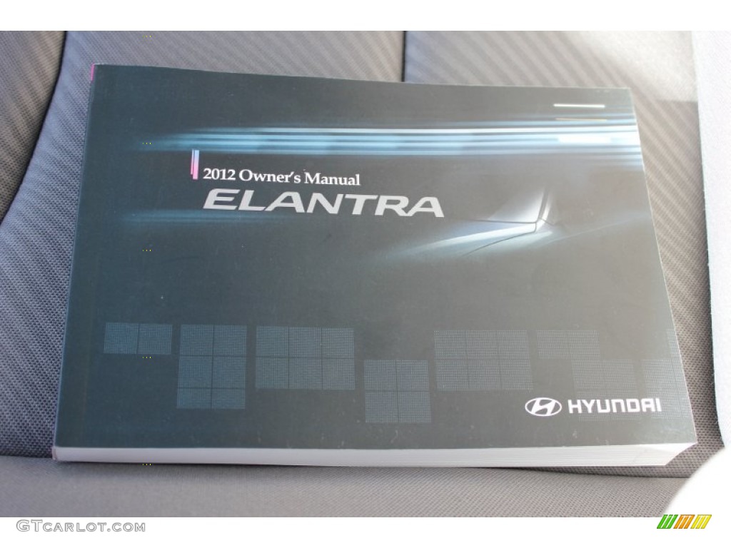 2012 Hyundai Elantra GLS Books/Manuals Photos