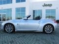 2010 Brilliant Silver Nissan 370Z Touring Roadster  photo #2