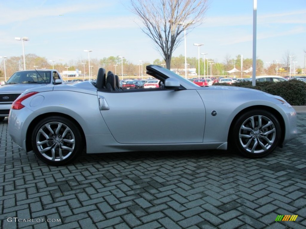 Brilliant Silver 2010 Nissan 370Z Touring Roadster Exterior Photo #61251242
