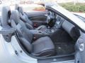 Black Leather 2010 Nissan 370Z Touring Roadster Interior Color