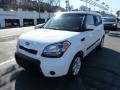 2010 Clear White Kia Soul +  photo #8