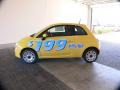 2012 Giallo (Yellow) Fiat 500 Pop  photo #2