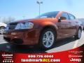 2012 Copperhead Pearl Dodge Avenger SXT  photo #1