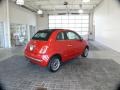 2012 Rosso Brillante (Red) Fiat 500 c cabrio Lounge  photo #5