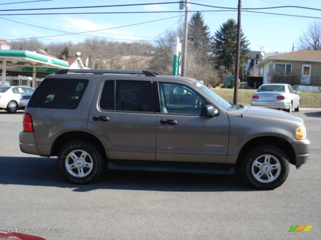 2005 Explorer XLT 4x4 - Mineral Grey Metallic / Graphite photo #1