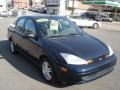 2001 Twilight Blue Metallic Ford Focus SE Sedan  photo #2