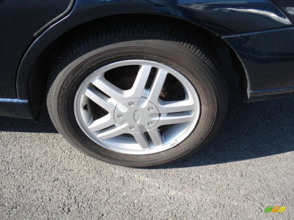 2001 Focus SE Sedan - Twilight Blue Metallic / Medium Graphite Grey photo #9