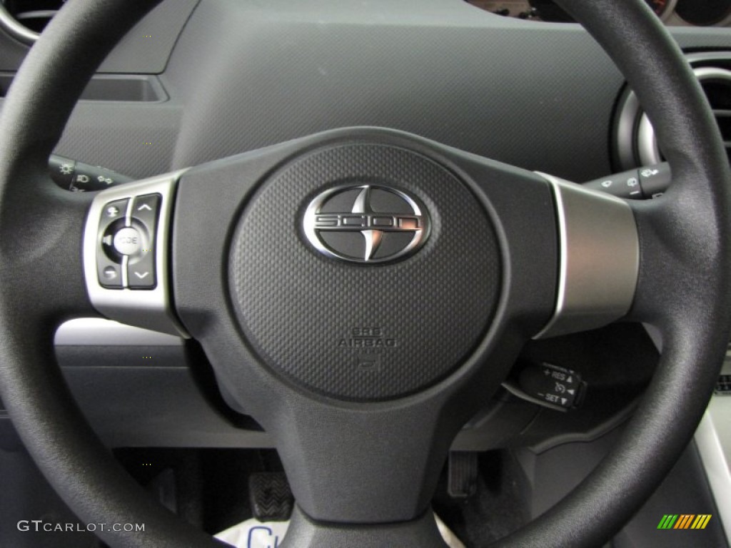 2010 Scion xB Release Series 7.0 RS Black Steering Wheel Photo #61254854