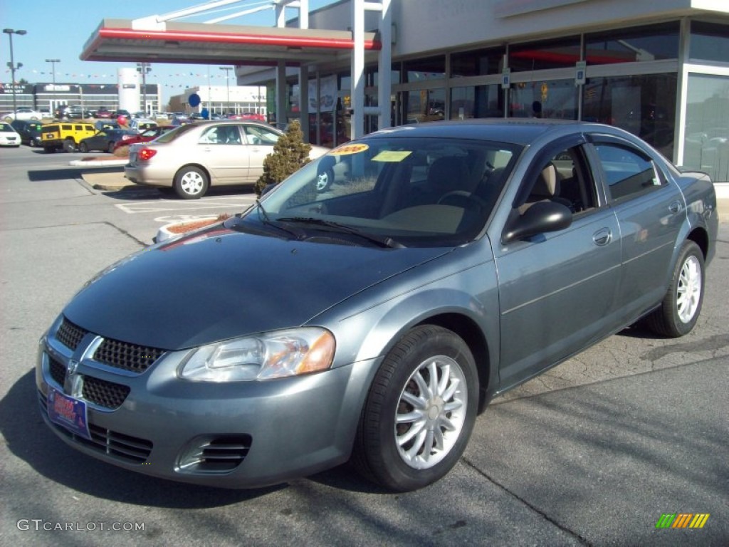 2006 Stratus SXT Sedan - Silver Steel Metallic / Dark Slate Grey photo #1