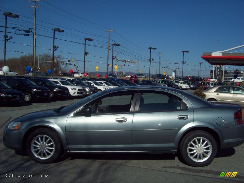 2006 Stratus SXT Sedan - Silver Steel Metallic / Dark Slate Grey photo #2