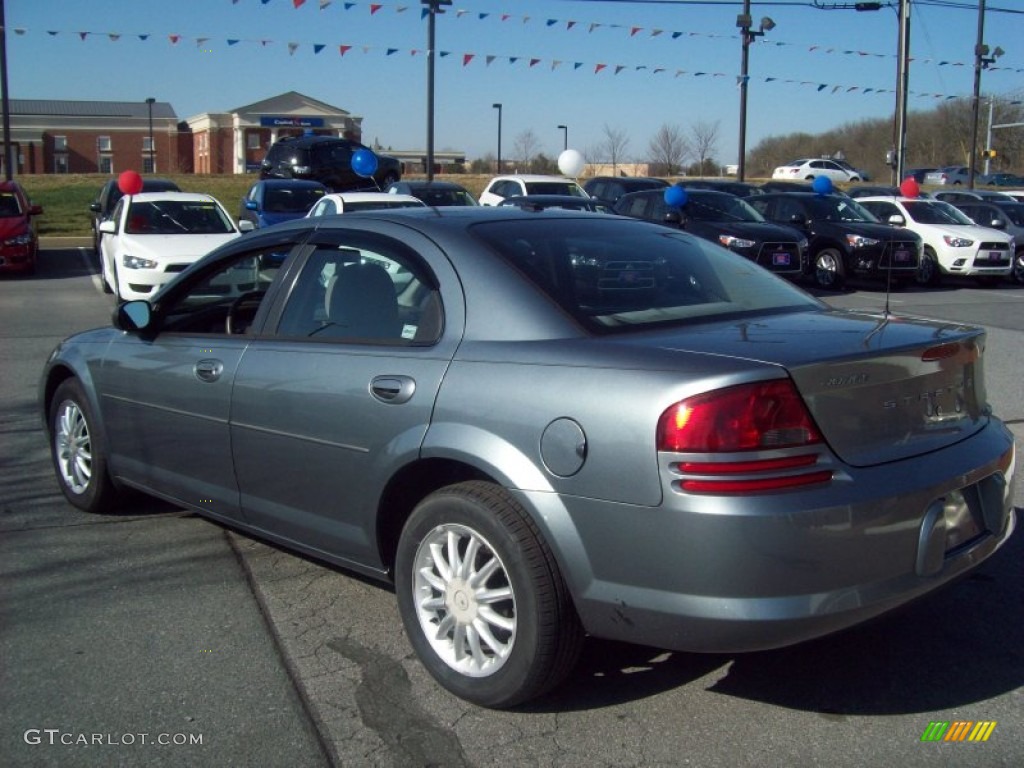 2006 Stratus SXT Sedan - Silver Steel Metallic / Dark Slate Grey photo #3